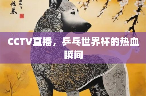 CCTV直播，乒乓世界杯的热血瞬间