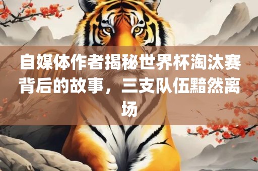 自媒体作者揭秘世界杯淘汰赛背后的故事，三支队伍黯然离场