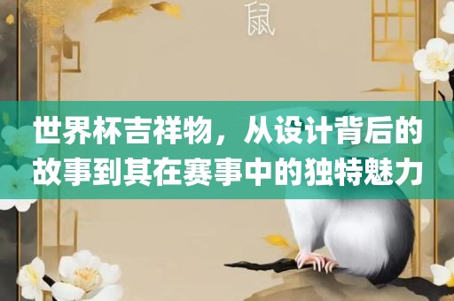 世界杯吉祥物，从设计背后的故事到其在赛事中的独特魅力