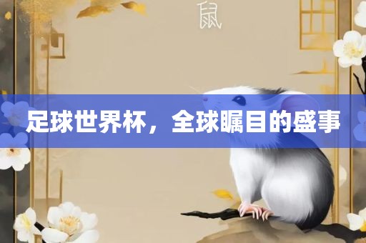 足球世界杯，全球瞩目的盛事漯河市盈旭机械设备有限公司