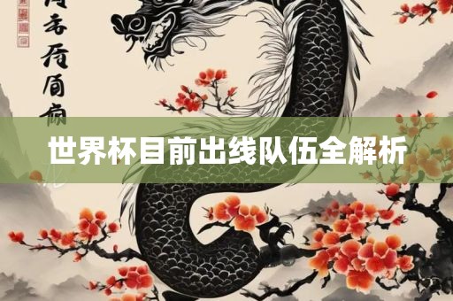 世界杯目前出线队伍全解析