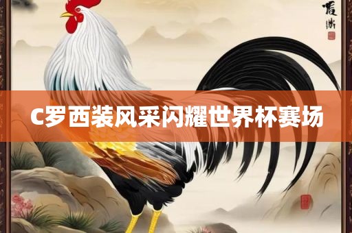 C罗西装风采闪耀世界杯赛场