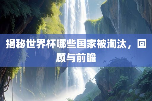 揭秘世界杯哪些国家被淘汰，回顾与前瞻