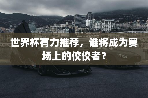 世界杯有力推荐，谁将成为赛场上的佼佼者？