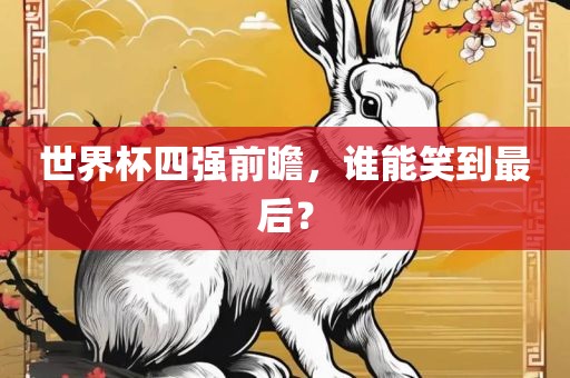 世界杯四强前瞻，谁能笑到最后？漯河市盈旭机械设备有限公司