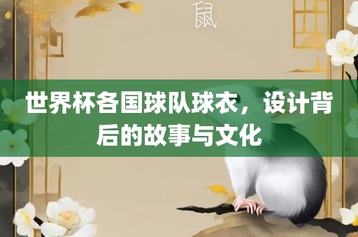 世界杯各国球队球衣，设计背后漯河市盈旭机械设备有限公司的故事与文化