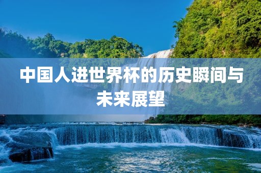 中国人进世界杯的历史瞬间与未来展望