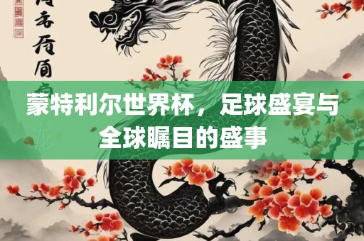 蒙特利尔世界杯，足球盛宴与全球瞩目的盛事