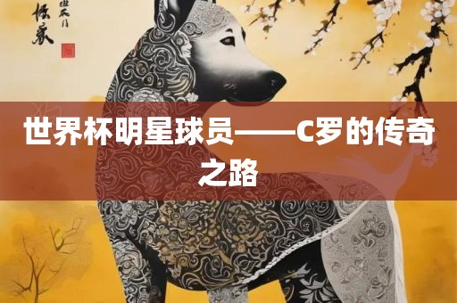 世界杯明星球员——C罗的传奇之路
