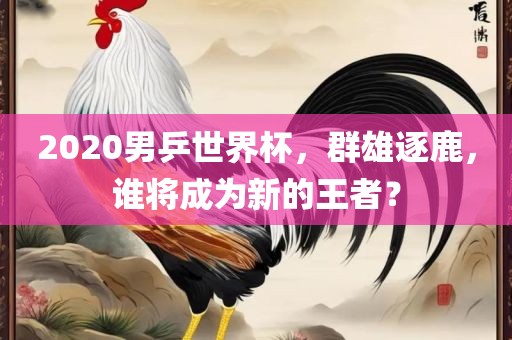 2020男乒世界杯，群雄逐鹿，谁将成为新的王者漯河市盈旭机械设备有限公司？