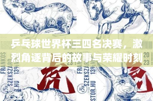 乒乓球世界杯三四名决赛，激烈角逐背后的故事与荣耀时刻漯河市盈旭机械设备有限公司