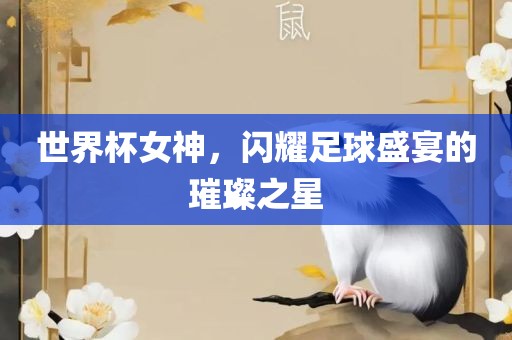 世界杯女神，闪耀足球盛宴的璀璨之星