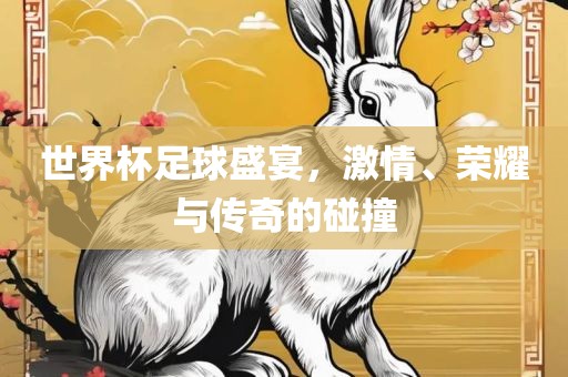 世界杯足球盛宴，激情、荣耀与传奇的碰撞