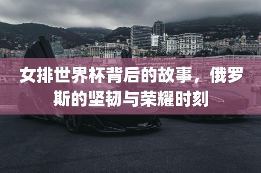 女排世界杯背后的故事，俄罗斯的坚韧与荣耀时刻