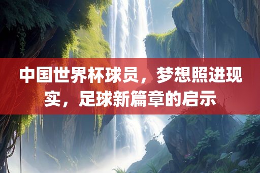 中国世界杯球员，梦想照进现实，足球新篇章的启示