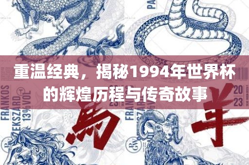 重温经典，揭秘1994年世界杯的辉煌历程与传奇故事