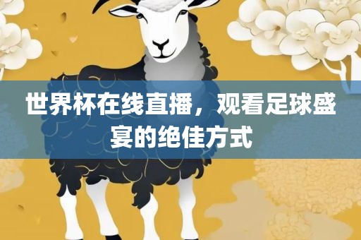 世界杯在线直播，观看足球盛宴的绝佳方式