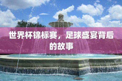 世界杯锦标赛，足球盛宴背后的故事