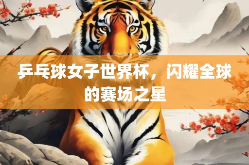 乒乓球女子世界杯，闪耀全球的赛场之星