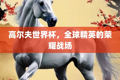 高尔夫世界杯，全球精英的荣耀战场