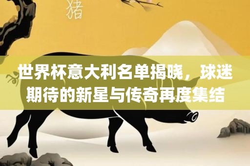 世界杯意大利名单揭晓，球迷期待的新星与传奇再度集结