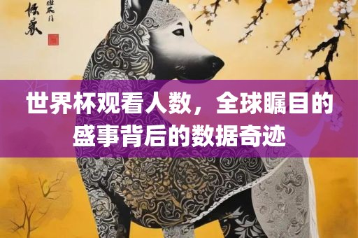 世界杯观看人数，全球瞩目的盛事背后的数据奇迹