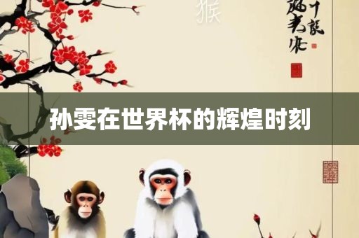 孙雯在世界杯的辉煌时刻