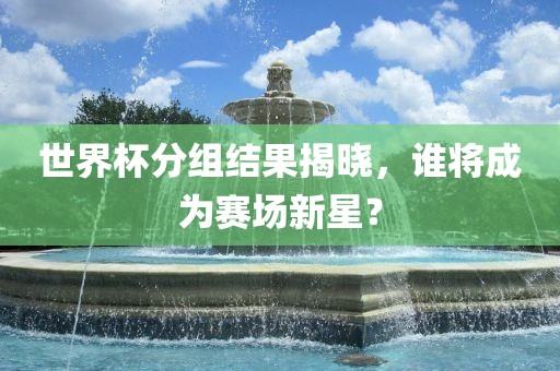 世界杯分组结果揭晓，谁将成为赛场新星？