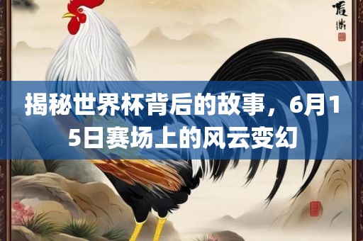 揭秘世界杯背后的故事，6月15日赛场上的风云变幻