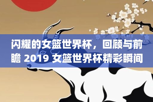 闪耀的女篮世界杯，回顾与前瞻 2019 女篮世界杯精彩瞬间