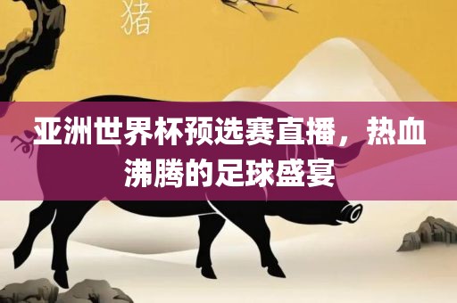 亚洲世界杯预选赛直播，热血沸腾的足球盛宴漯河市盈旭机械设备有限公司