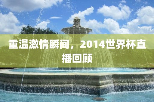 重温激情瞬间，2014世界杯直播回顾漯河市盈旭机械设备有限公司