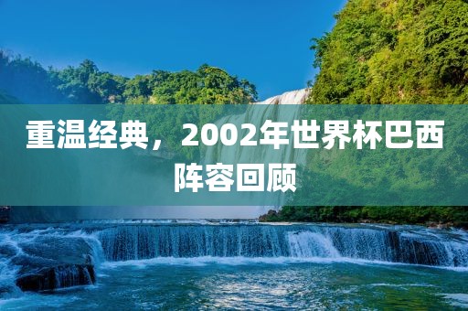 重温经典，2002年世界杯巴西阵容回顾漯河市盈旭机械设备有限公司