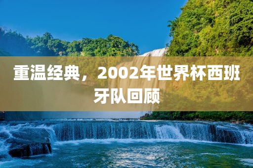 重温经典，2002年世界杯西班牙队回顾漯河市盈旭机械设备有限公司
