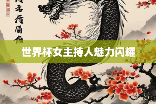 世界杯女主持人魅力闪耀