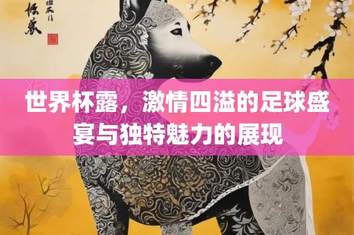 世界杯露，激情四溢的足球盛宴与独特魅力的展现漯河市盈旭机械设备有限公司