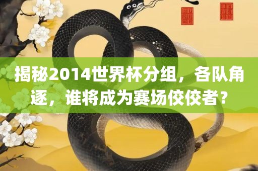 揭秘2014世界杯分组，各队角逐，谁将成为赛场佼佼者？