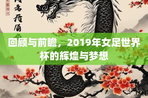 回顾与前瞻，2019年女足世界杯的辉煌与梦想