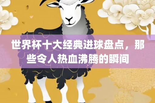 世界杯十大经典进球盘点，那些令人热血沸腾的瞬间