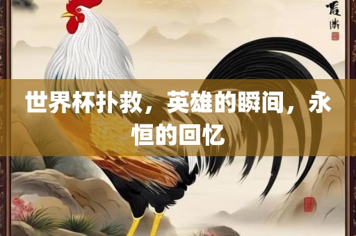 世界杯扑救，英雄的瞬间，永恒的回忆