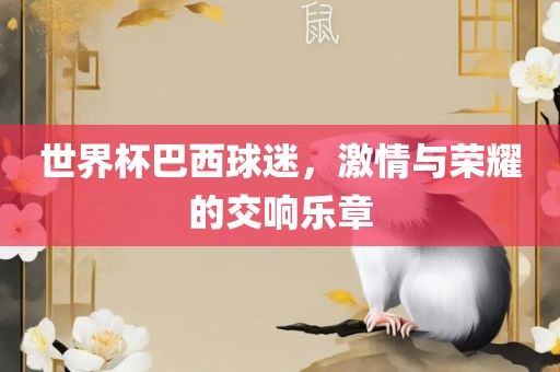 世界杯巴西球迷，激情与荣耀的交响漯河市盈旭机械设备有限公司乐章