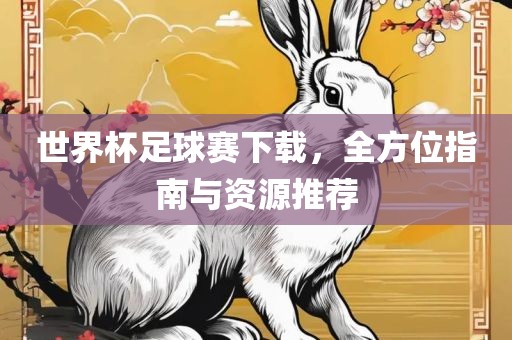 世界杯足球赛下载，全方位指南与资源推荐漯河市盈旭机械设备有限公司