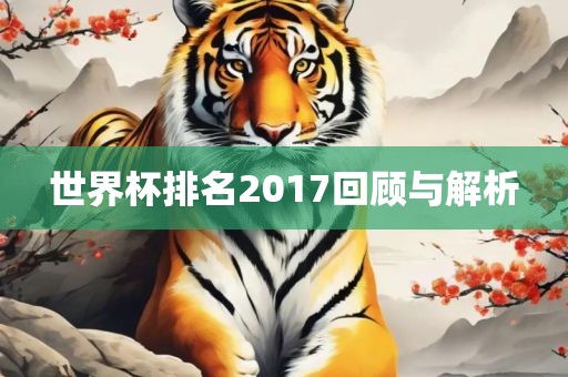 世界杯排名2017回顾与解析