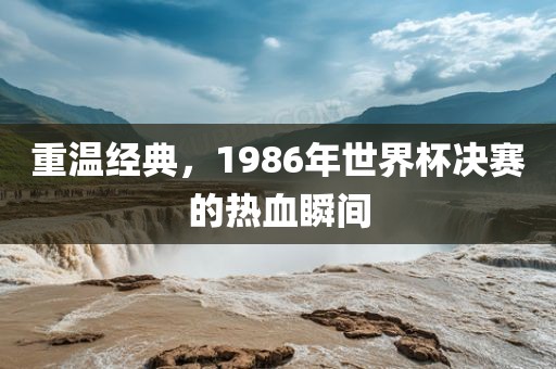 重温经典，1986年世界杯决赛的热血瞬间漯河市盈旭机械设备有限公司