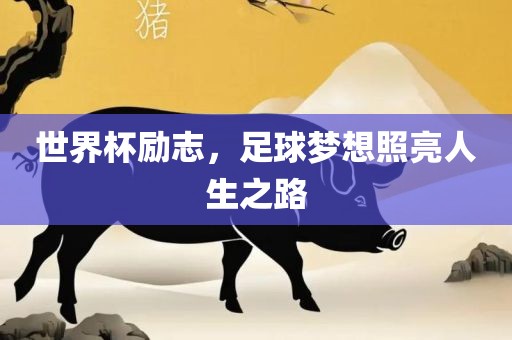 世界杯励志，足球梦想照亮人生之路