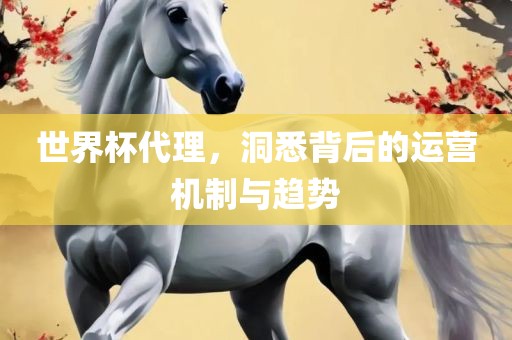 世界杯代理，洞悉背后的运营机制与趋势漯河市盈旭机械设备有限公司