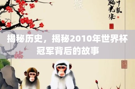 揭秘历史，揭秘2010年世界杯冠军背后的故事