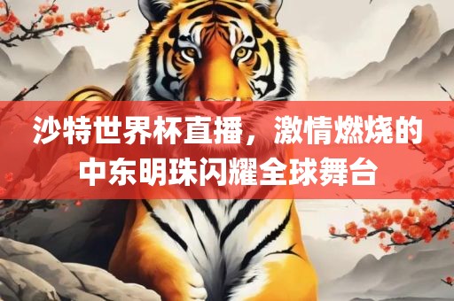 沙特世界杯直播，激情燃烧的中东明珠闪耀全球舞台漯河市盈旭机械设备有限公司