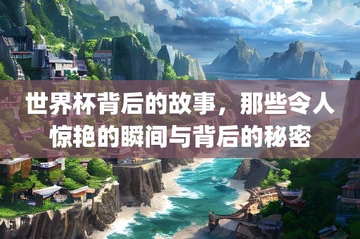 世界杯背后的故事，那些令人惊艳的瞬间与背后的秘密漯河市盈旭机械设备有限公司