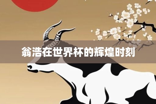 翁浩在世界杯的辉煌时刻漯河市盈旭机械设备有限公司